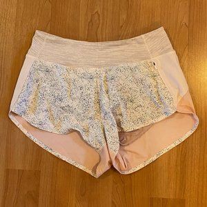 pebbled rose hudson shorts size M